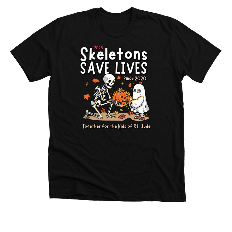 Together For The Kids of St. Jude, a Solid Black Blend Premium Unisex Tee