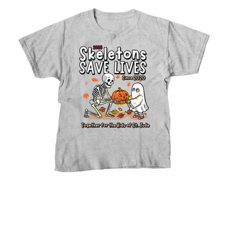 Together For The Kids of St. Jude, a Sport Grey Youth Unisex Tee