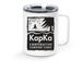 KapKa Travel Mug, a White Stainless Steel Travel Mug