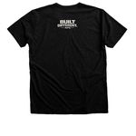 Ruck Performance Systems&nbsp;, a Black Heather Premium Unisex Tee (back-view)