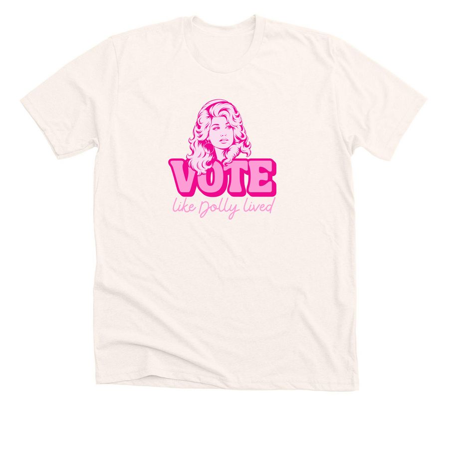 All In Chattanooga: Dolly, a Heather Natural Premium Unisex Tee