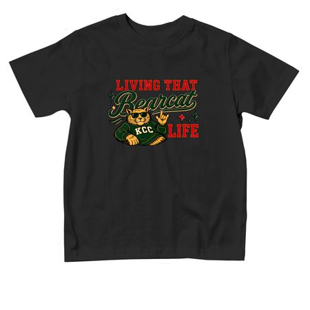 Toddler Living That Bearcat Life, a Black Toddler Tee