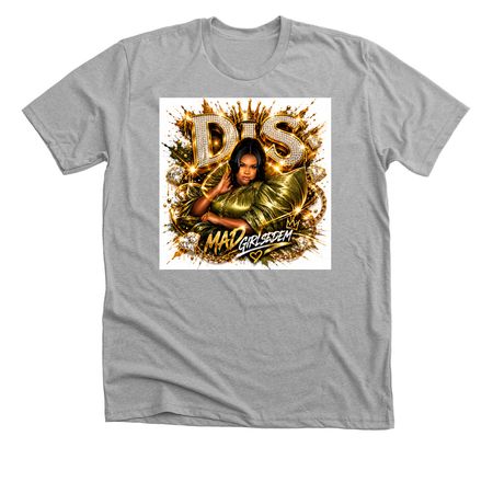 Too Pretty, Too Blessed, Too Unbothered, a Athletic Heather Premium Unisex Tee