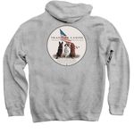 TC America 250 Logos&nbsp;, a Sport Grey Pullover Hoodie (back-view)