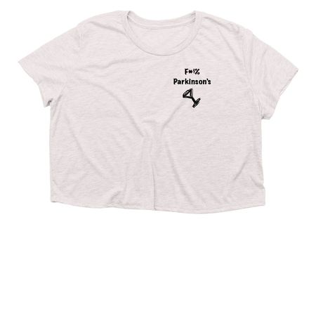 Family & Friends Campaign (Mother), a Heather Dust Women?s Flowy Cropped Tee