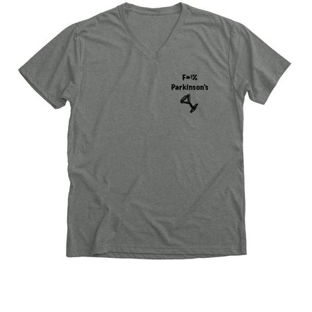 Family & Friends Campaign (Mother), a Deep Heather Premium V-Neck Tee