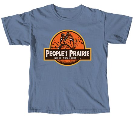 Welcome, to the People's Prairie, a Blue Jean Comfort Colors Unisex Tee