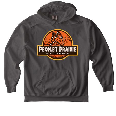 Welcome, to the People's Prairie, a Pepper Comfort Colors Pullover Hoodie