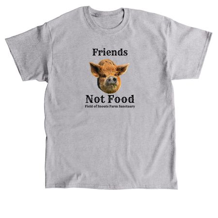 Friends not food, a Sport Grey Classic Unisex Tee