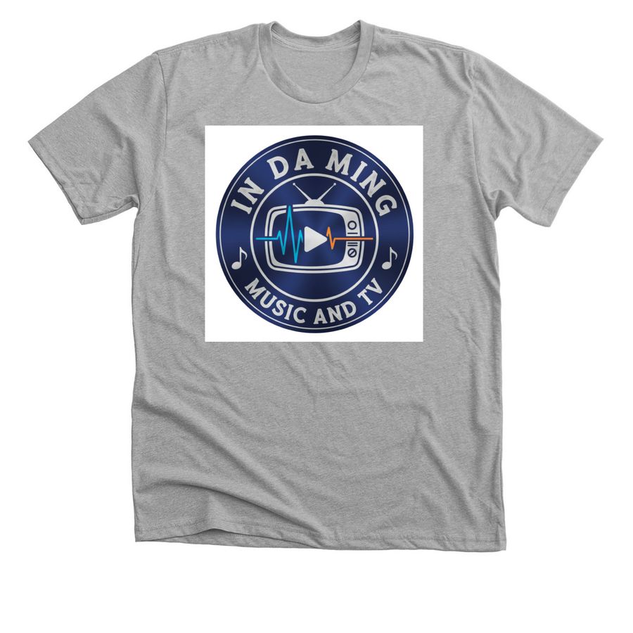 Raw Spill ? Music & TV, a Athletic Heather Premium Unisex Tee