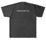Start Here. Grow Here.&nbsp;, a Shadow Heavyweight Garment Dye Tee (back-view)