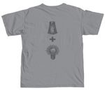 Salt and Light (Back Design), a Granite Comfort Colors Unisex Tee (back-view)