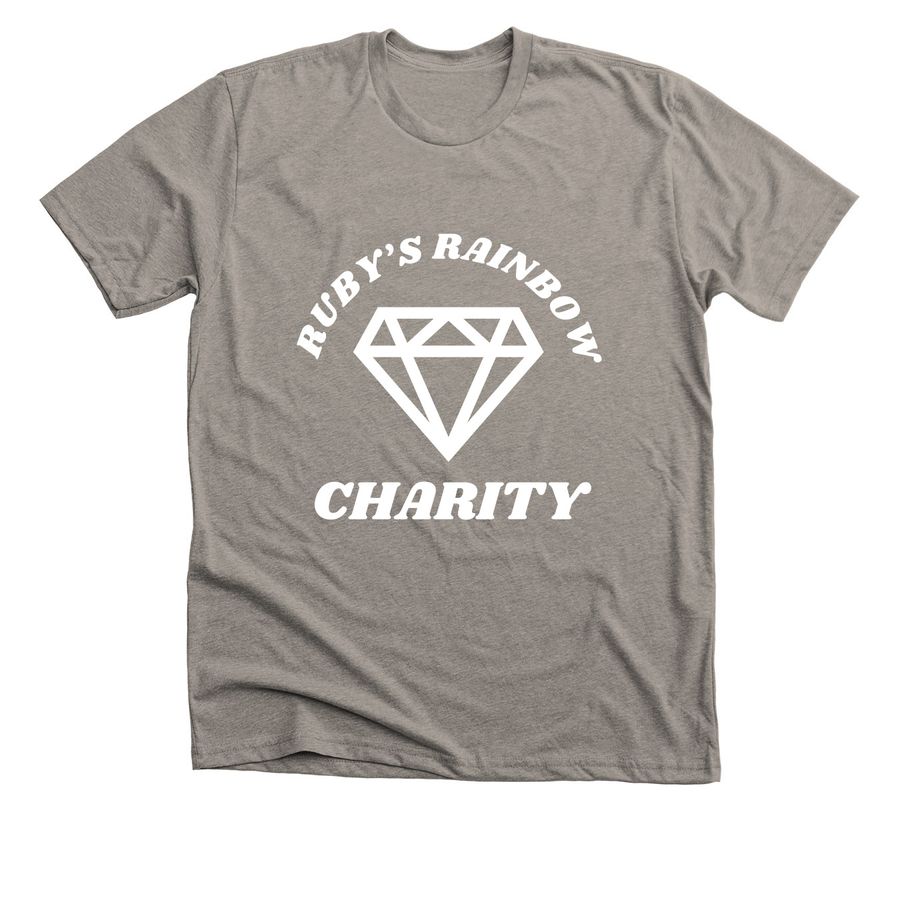 Ruby?s Rainbow Charity, a Heather Stone Premium Unisex Tee