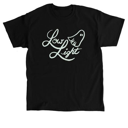 Low Light Friendly Ghost, a Black Classic Unisex Tee