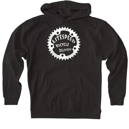 Heavyweight Pullover Hoodie, a Black Heavyweight Pullover Hoodie