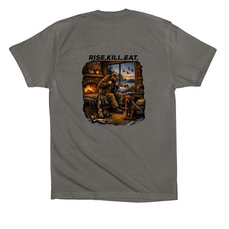 Rise. Kill. Eat.&nbsp;, a Storm Premium Cotton Tee