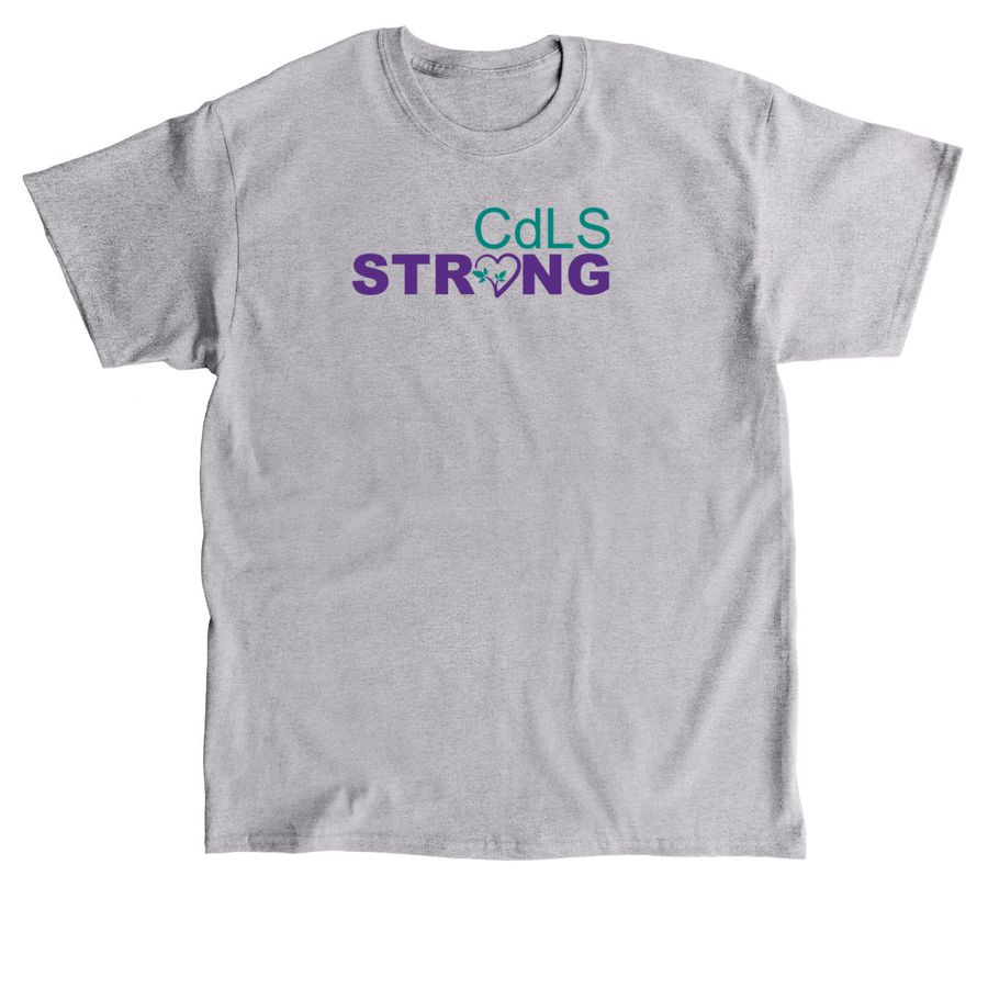 CdLS Strong, a Sport Grey Classic Unisex Tee