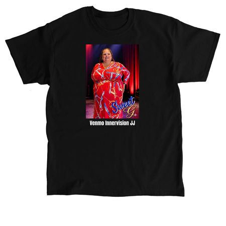 Sweet G - R&B in The Dark!, a Black Classic Unisex Tee