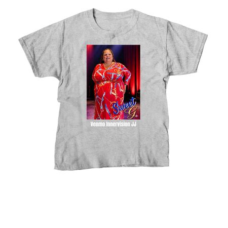 Sweet G - R&B in The Dark!, a Sport Grey Youth Unisex Tee