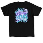 Rising - Stars Team Tee, a Black Classic Unisex Tee (back-view)