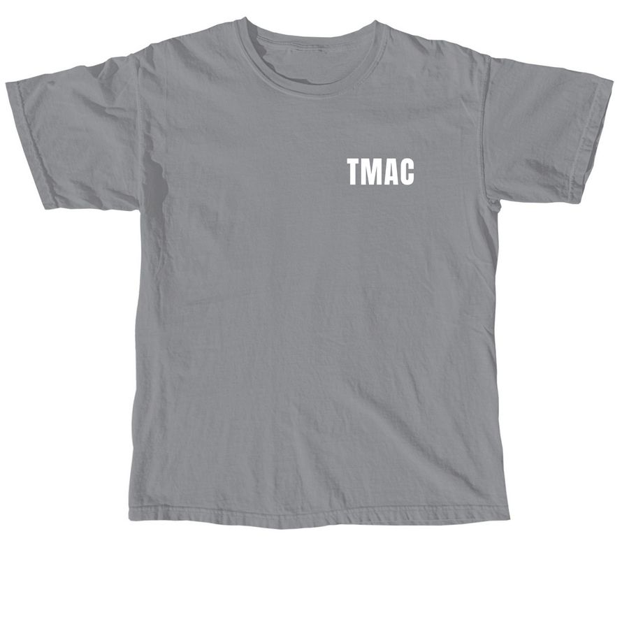 TMAC Logo Apparel, a Granite Comfort Colors Unisex Tee