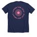 Living For Lulu Tees and Sweatshirts, a Solid Navy Blend Premium Unisex Tee (back-view)