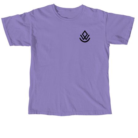 Rocking Diamond W Cattle Co.&nbsp;, a Violet Comfort Colors Unisex Tee