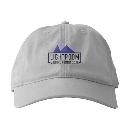 The Lightroom Cap, a Dolphin Printed Eco Baseball Cap