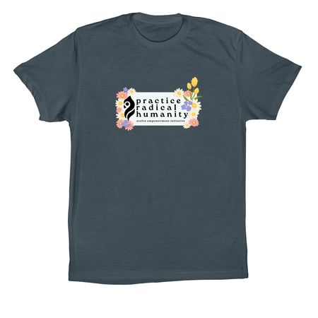 2026&nbsp;Practice Radical Humanity Collection, a Vintage Navy Premium Cotton Tee