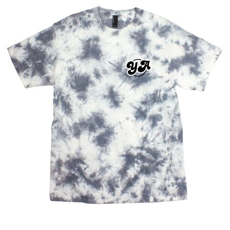Tie Dye&nbsp;, a Grey Crystal Tie Dye Tee