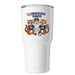 Courageous Davis Tumbler&nbsp;, a White Insulated Tumbler