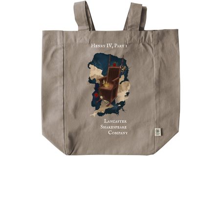 Henry IV, Part 1, a Pumice Recycled Cotton Tote Bag