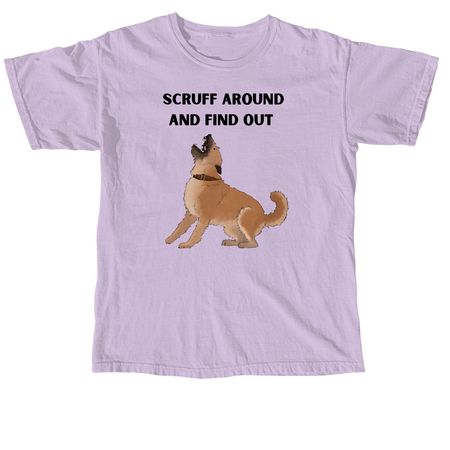 SAFO Laekenois, a Orchid Comfort Colors Unisex Tee