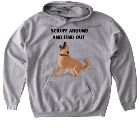 SAFO Laekenois, a Sport Grey Gildan Softstyle Pullover Hoodie