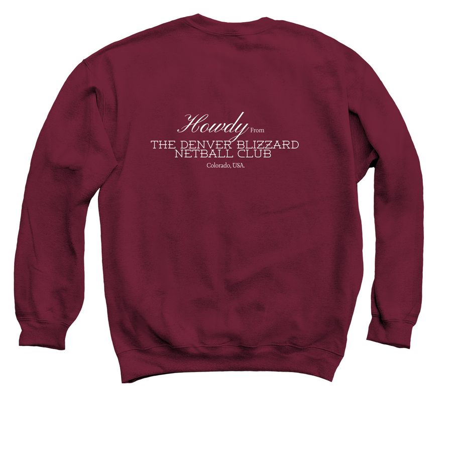 Howdy Design&nbsp;, a Maroon Crewneck Sweatshirt