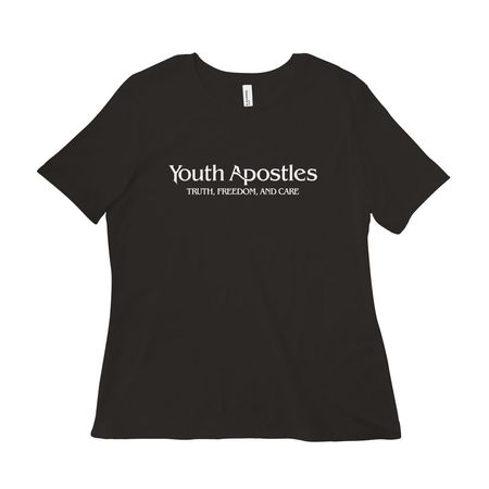 Core Apparel, a Black Women?s Relaxed Cotton Tee
