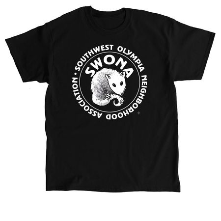 Classic SWONA Logo, a Black Classic Unisex Tee