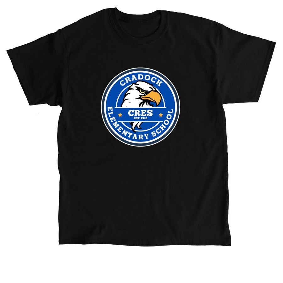 Cradock Spiritwear: Show Your School Pride!, a Black Classic Unisex Tee