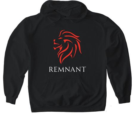 REMNANT, a Black Gildan Softstyle Pullover Hoodie