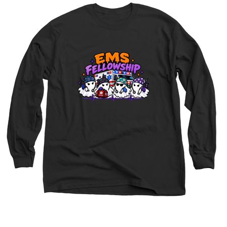 EMS Halloween Shirt, a Black Classic Long Sleeve Tee