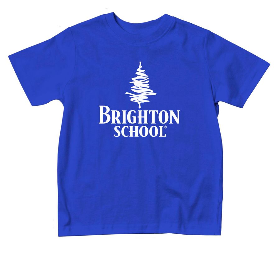 Brighton Logo Toddler Selection-(Colorful), a Royal Blue Toddler Tee