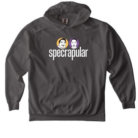 Our Faces on Tops, a Pepper Comfort Colors Pullover Hoodie