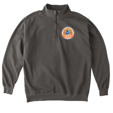 Warmth. Hope. Dignity., a Pepper Comfort Colors Quarter Zip Pullover