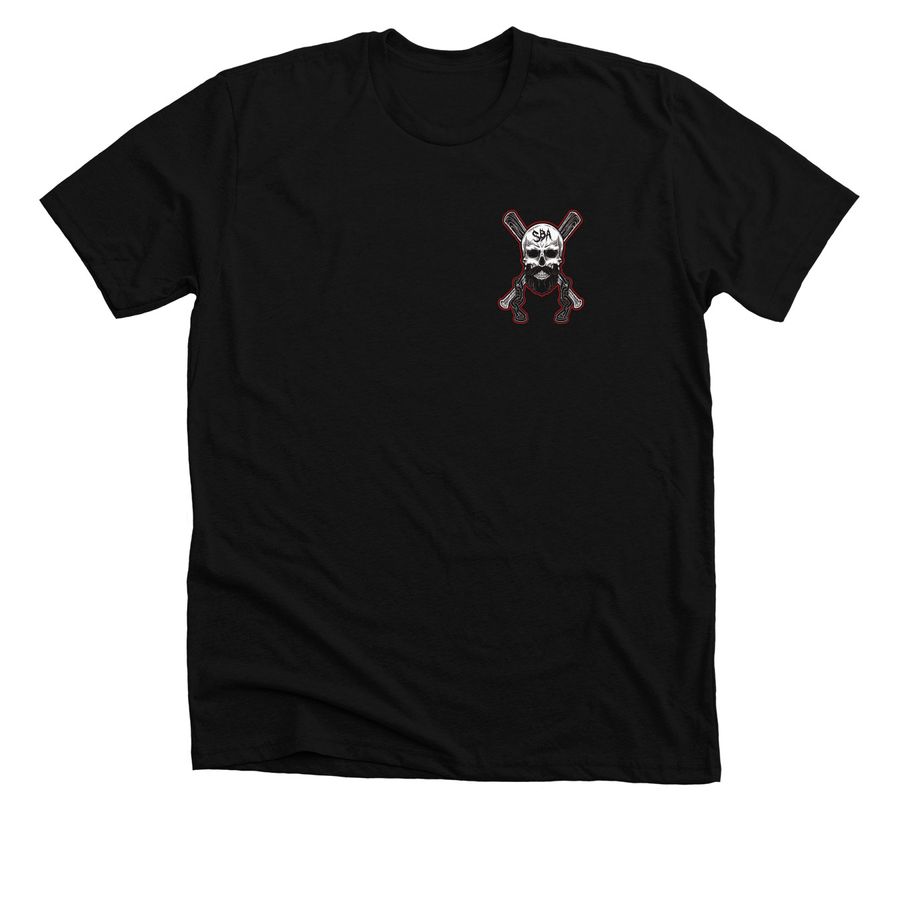 SBA Badstreet, a Solid Black Blend Premium Unisex Tee