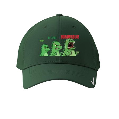 Rawr to the eurawreu, a Gorge Green Printed Nike Dri-FIT Legacy Performance Cap