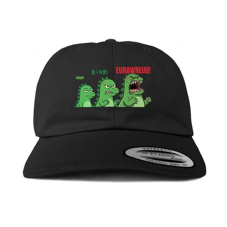 Rawr to the eurawreu, a Black Printed Classic Baseball Cap