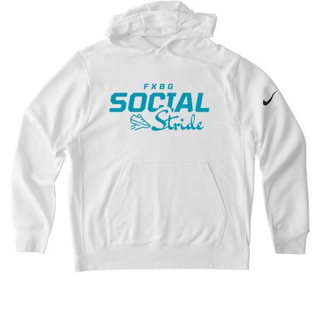 Athetic Wear - White, a White Nike Club Fleece Pullover Hoodie