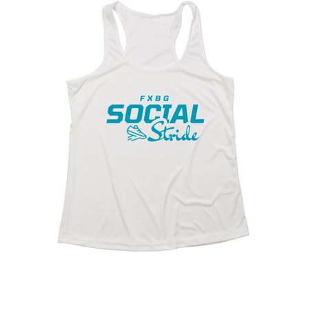 Athetic Wear - White, a White Women's Performance Tank