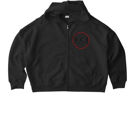 RCJ Designs Wear, a Black Stanley/Stella Women?s Stella Ida Zip Up Pullover Hoodie