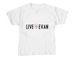 Live4Evan Heart Warrior Shirts - YOUTH, a White Youth Unisex Tee
